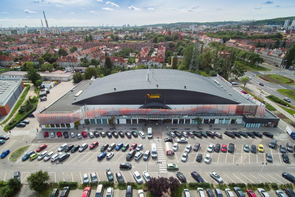 Galeria Zaspa Tak zmieniła się Zaspa