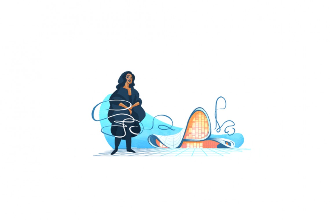 13 lat temu Zaha Hadid otrzymała nagrodę Pritzkera. Google uhonorowało architektkę