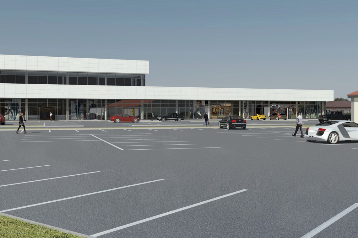 mat.pras. Nowy park handlowy stworzony przez Rembor