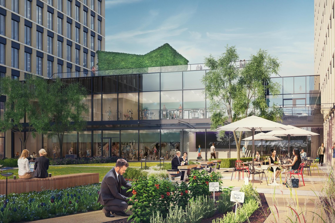 Podium Park Podium Park wśród najbardziej ekologicznych biurowców w Europie