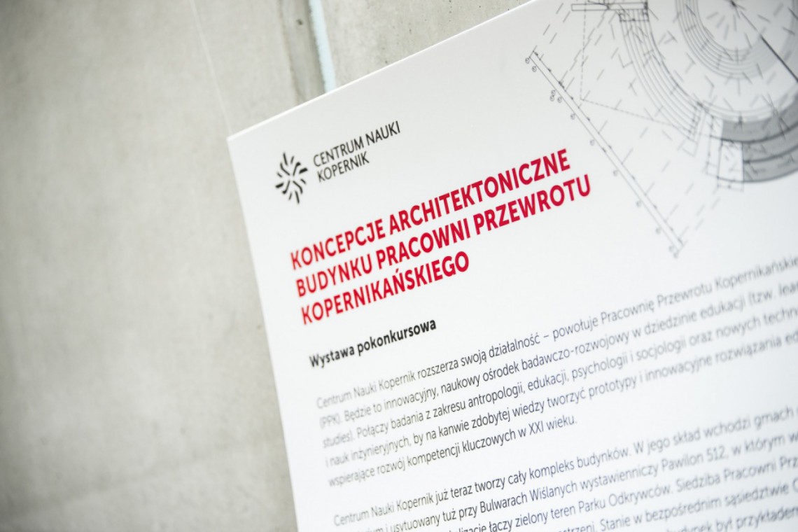 fot. UM Warszawa Pracownia z Wrocławia zaprojektuje nowy budynek Centrum Nauki Kopernik