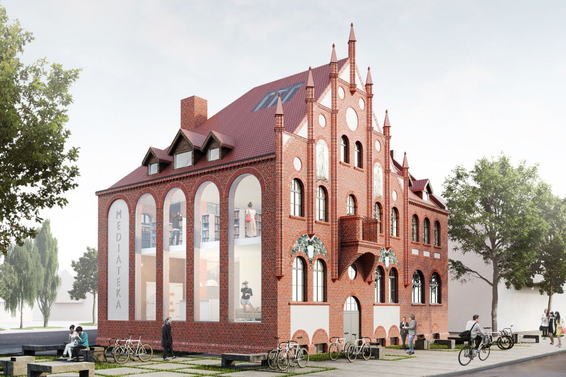 Autorem projektu koncepcyjnego adaptacji obiektu jest Innowacyjna Firma Architektoniczna (IFA Group) fot. IFA Tchnąć w stare mury ducha nowoczesności