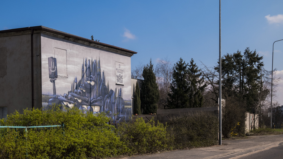 W Poznaniu pojawił się nowy mural Stworzył go znany artysta street artu