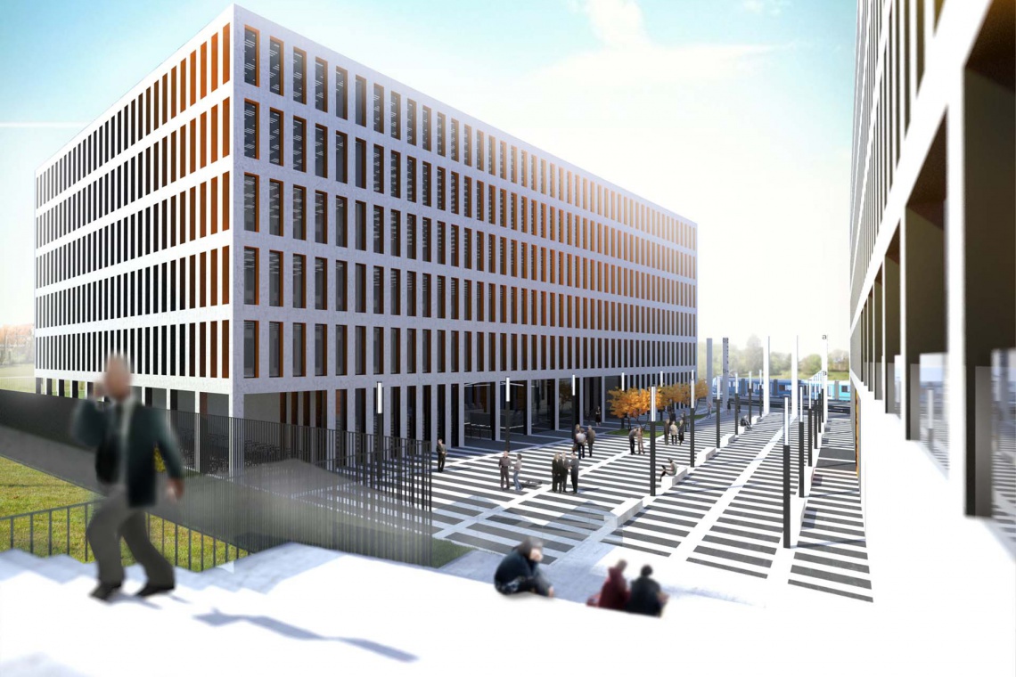 Otis Office Center APA Hubka pracuje nad koncepcją Otis Office Center