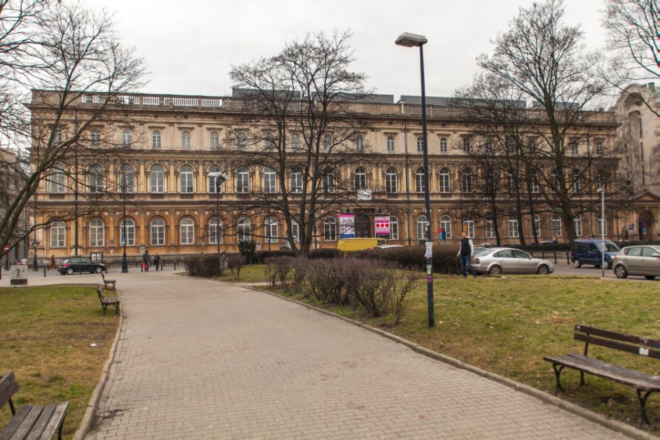 Plac Małachowskiego, fot. materiały prasowe Konkurs na modernizację stołecznego Placu Małachowskiego