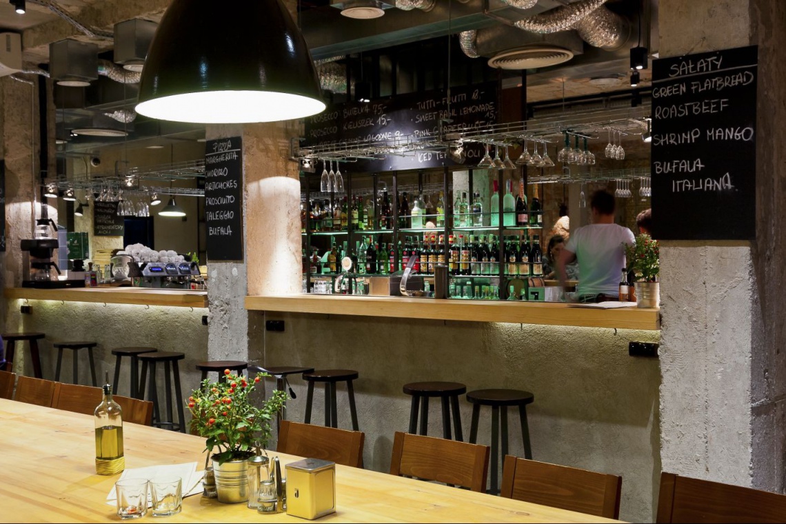 Aioli - jedna z najpopularniejszych restauracji w Warszawie wg projektu A+D