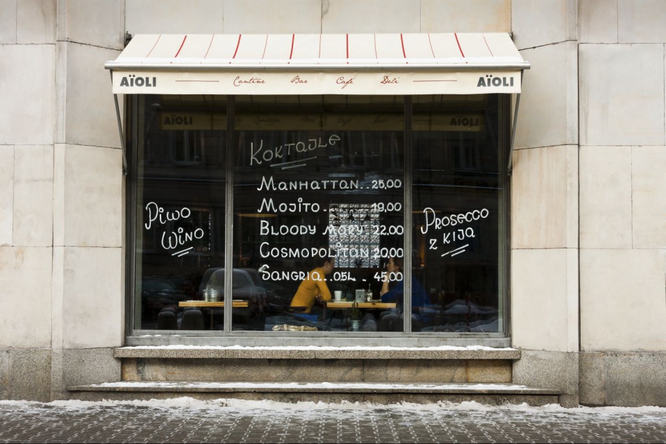 Restauracja Aioli, fot. i projekt wnętrz A+D (5).jpg Aioli - jedna z najpopularniejszych restauracji w Warszawie wg projektu A+D
