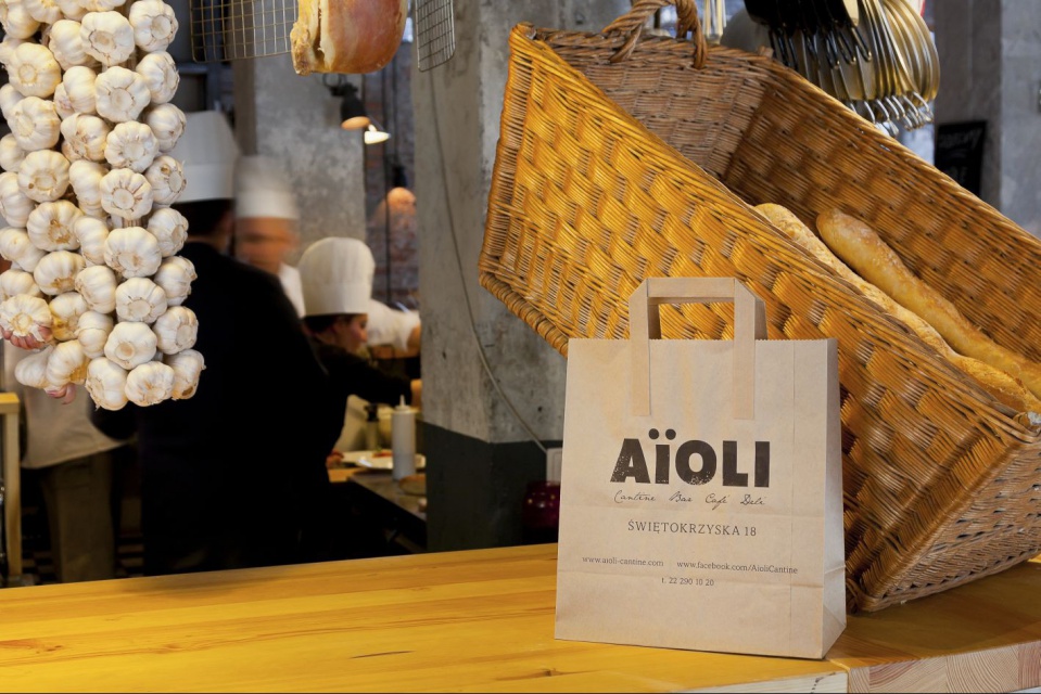 Restauracja Aioli, fot. i projekt wnętrz A+D (8).jpg Aioli - jedna z najpopularniejszych restauracji w Warszawie wg projektu A+D