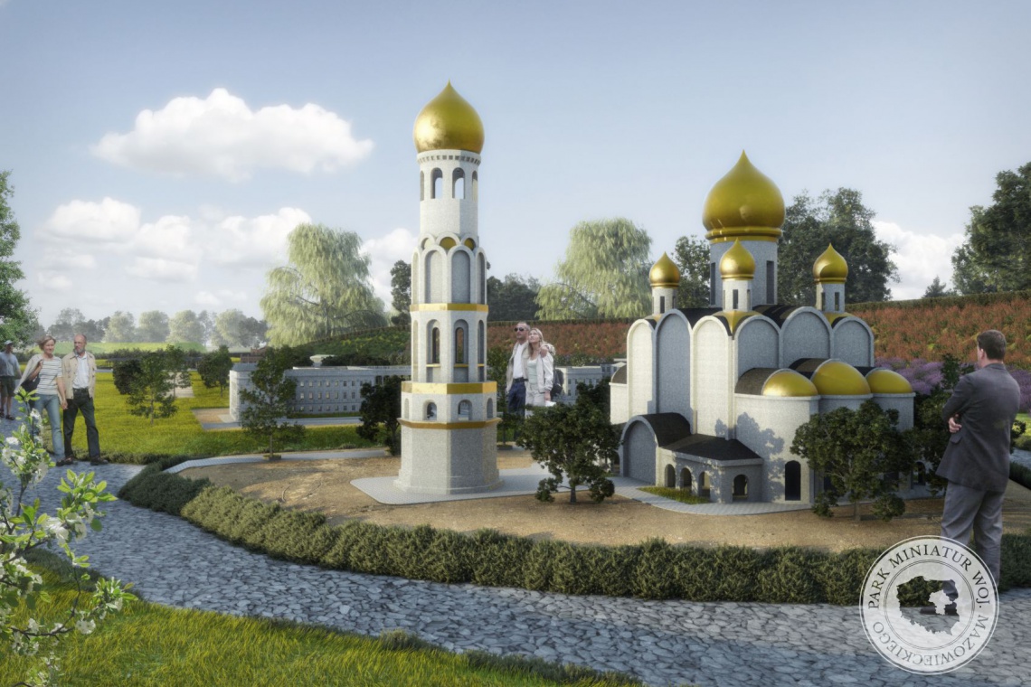 Sobór św. Aleksandra Newskiego na pl. Saskim, fot. Park Miniatur Woj. Maz. Sp. z o.o. Warszawskie zabytki w skali mikro