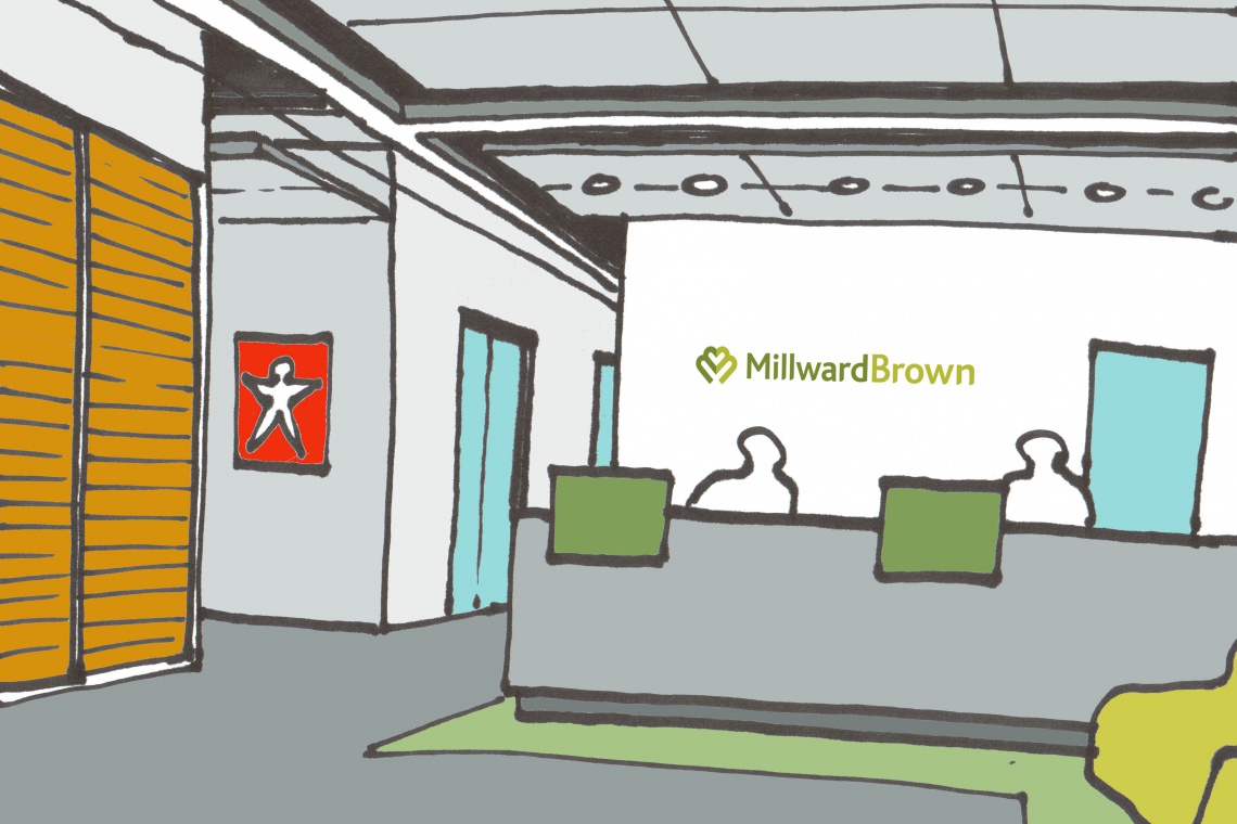 Projekt biur MillwardBrown A+D z nowymi projektami