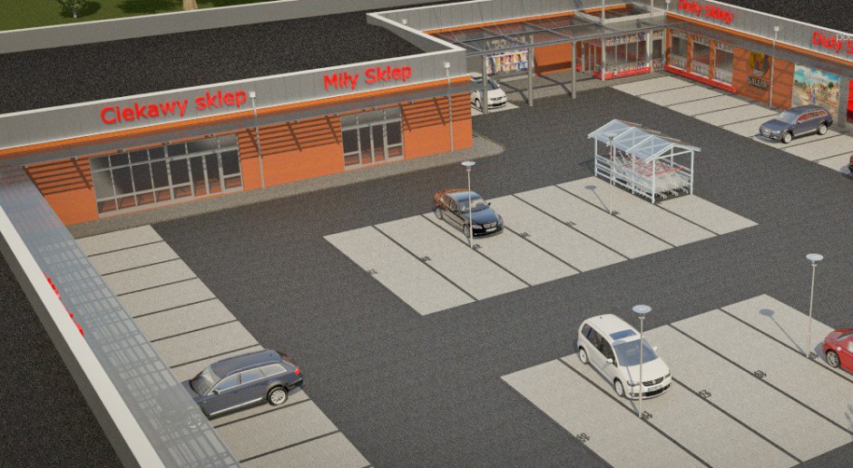 Nowe centrum handlowe w Sławnie według wizji AOS