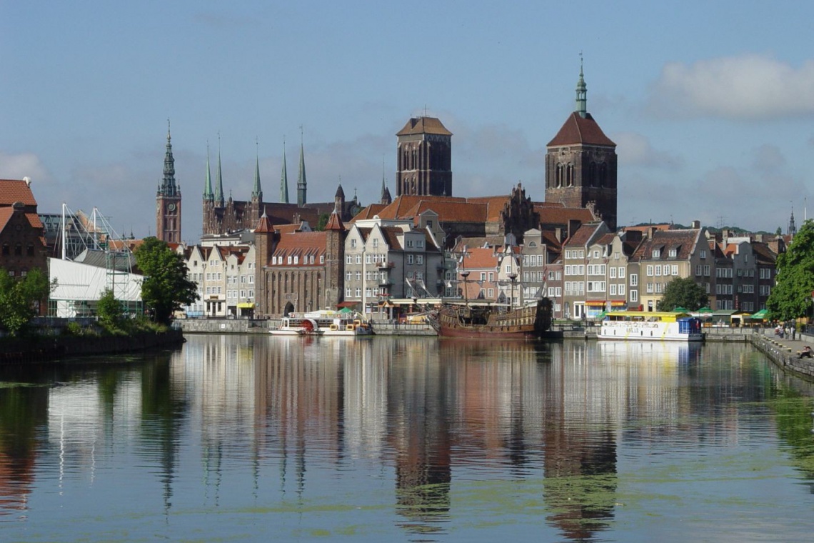 Panorama Gdańska, fot. gdansk.pl Gdańsk wypięknieje latem - koniec rewitalizacji Dolnego Miasta