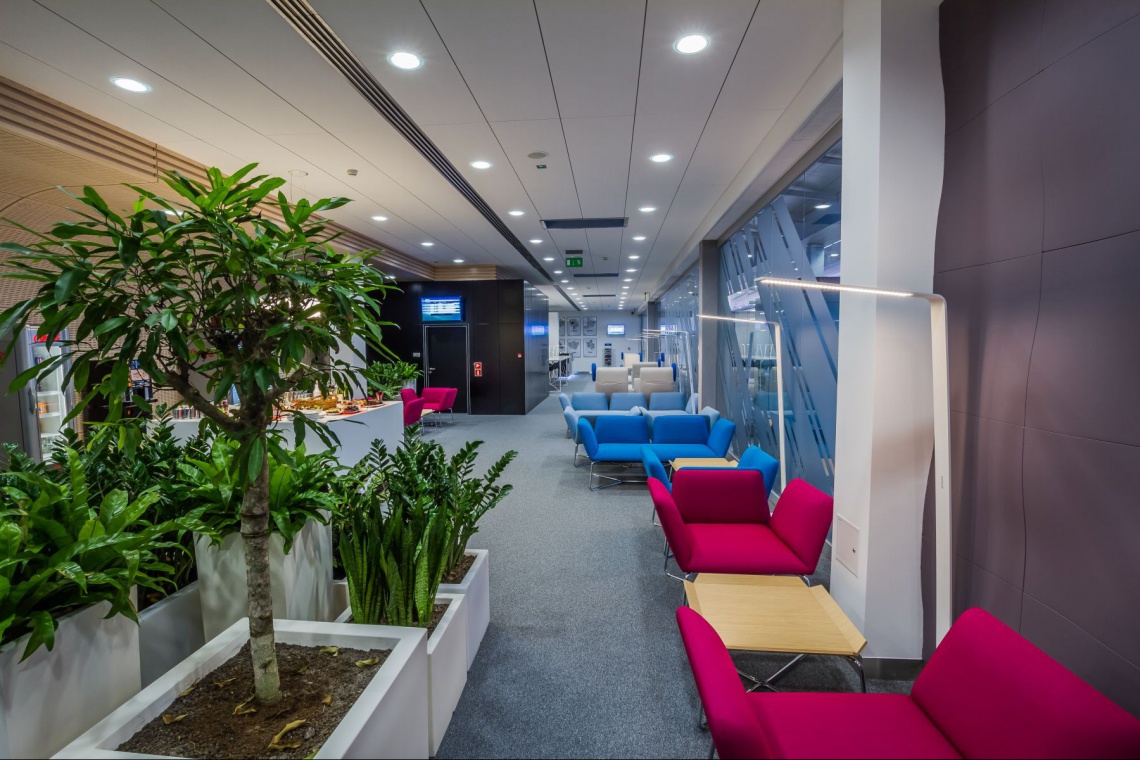 Business Executive Lounge, fot. Port Lotniczy Poznań Ponadstandardowy odlot