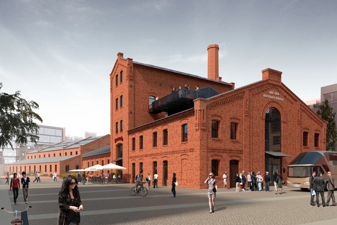 Centrum Praskie Koneser. / fot. BBI Development Znamy wykonawcę kolejnych czterech budynków w Centrum Praskim Koneser