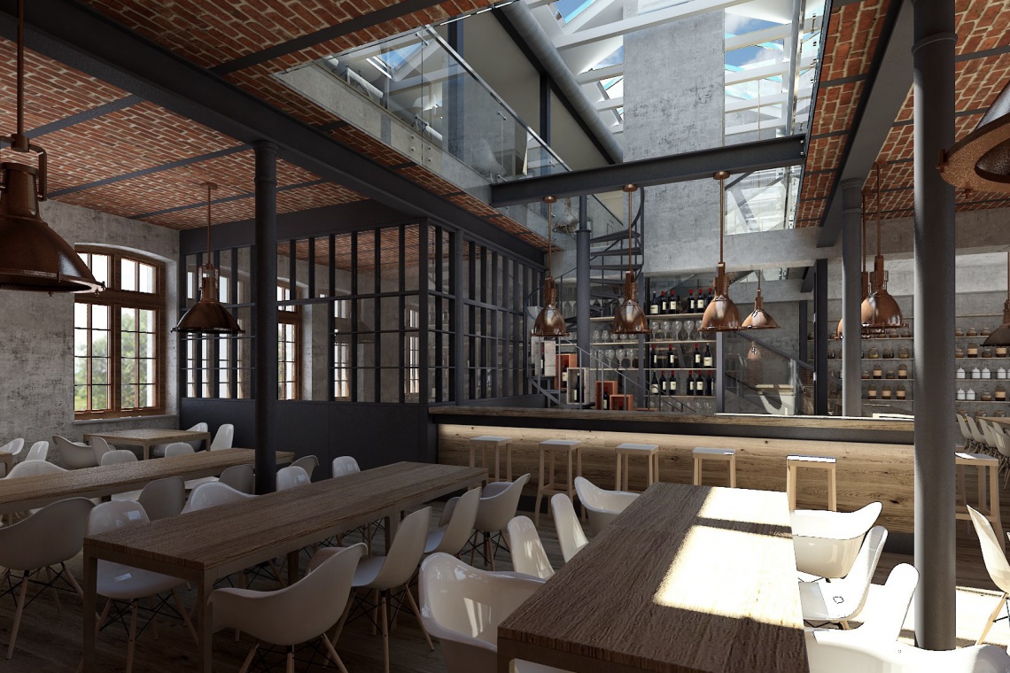 Centrum Praskie Koneser, fot. BBI Development Sercem Konesera będą restauracje