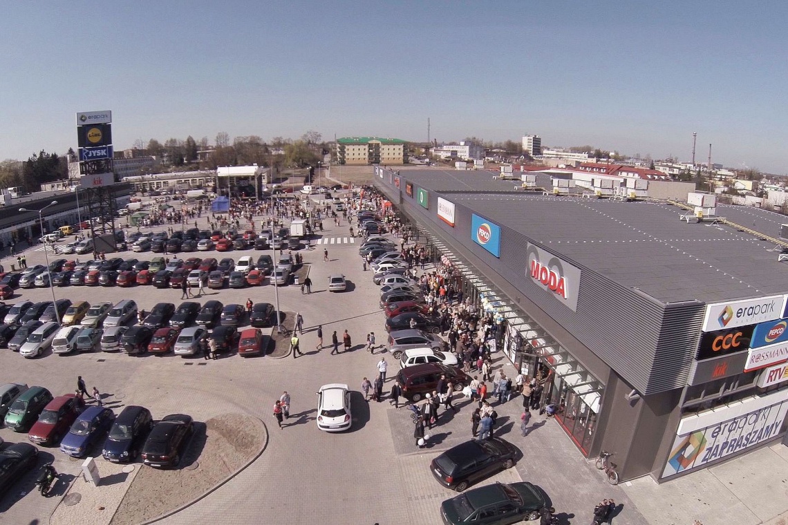 Era Park Handlowy, fot. Mallson Polska Park Handlowy według projektu Detan już otwarty