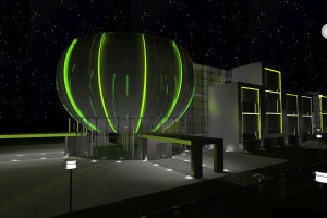 BioNanoPark i jego kosmiczna architektura