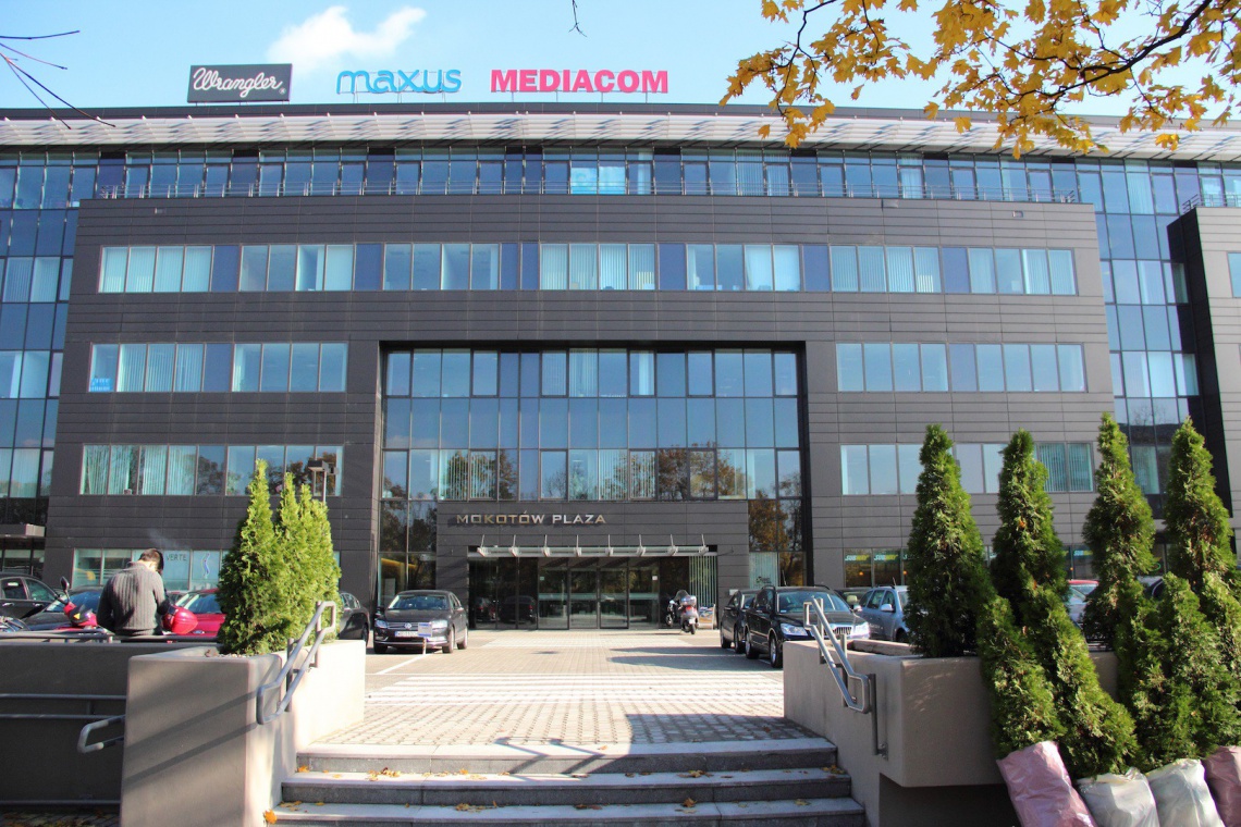 Mokotów Plaza Mokotów Plaza z zielonym certyfikatem