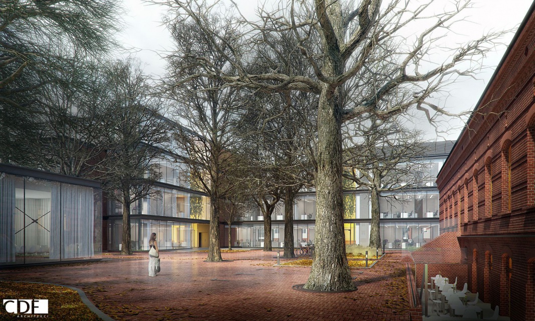 UBIQ Business Park, fot. CDF Architekci Wmurowano kamień węgielny pod UBIQ Business Park