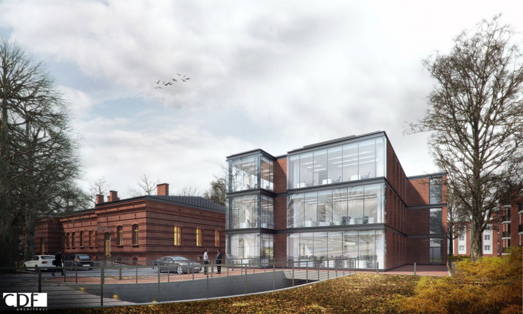 UBIQ Business Park, fot. CDF Architekci Wmurowano kamień węgielny pod UBIQ Business Park