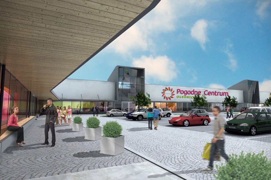 Pogodne Centrum, fot. Rank Progress S.A. Pogodne Centrum według projektu pracowni B.P. Niebudek