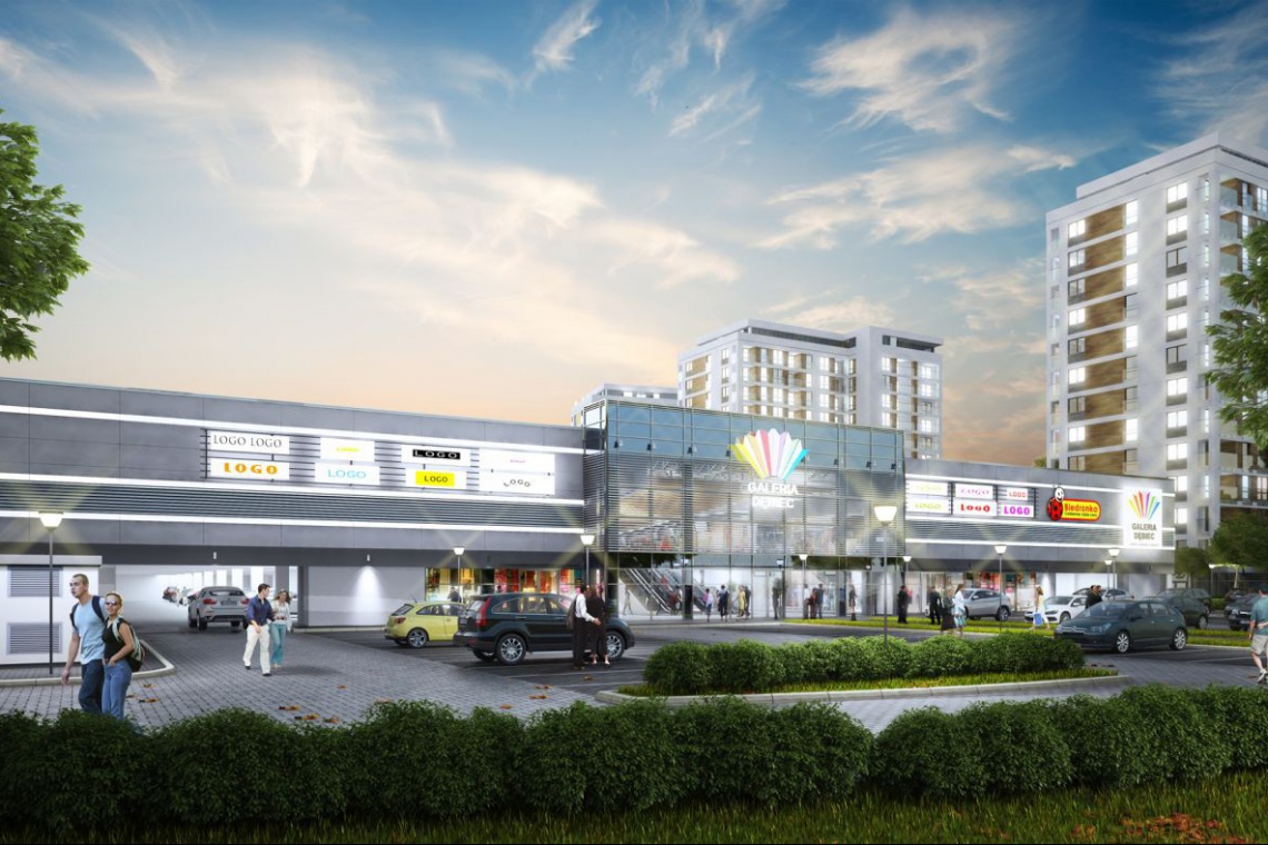 Poprawna architektura Galerii Dębiec w wykonaniu Archikwadrat
