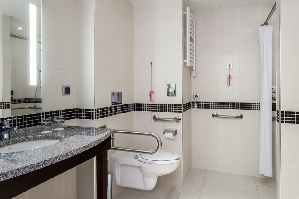 fot. Hotel Hampton by Hilton Gdańsk Airport Zaprojektowany z myślą o niepełnosprawnych gościach