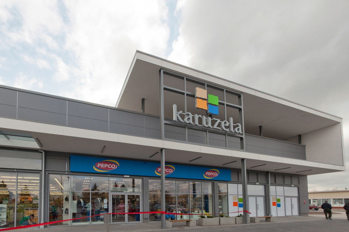 Centrum handlowe Karuzela w Turku Karuzela już się kręci