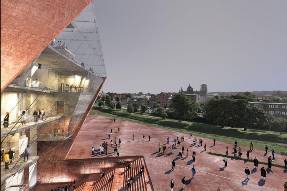 Projekt Muzeum II Wojny Światowej Qumak wykonawcą ekspozycji stałej w Muzeum II Wojny Światowej. Umowa za blisko 36 mln zł