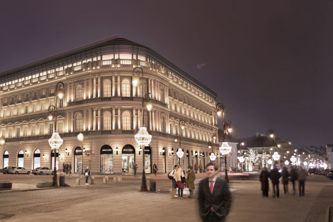 Hotel Europejski w Warszawie, fot. SUD Architekt W Hotelu Europejskim będą też biura - trwa kolejny etap remontu