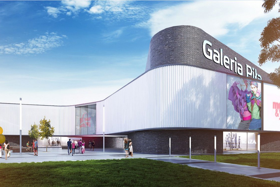 Zaawansowane prace w Galerii Piła od Chodor-Projekt