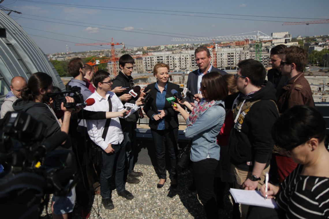 fot. UM Łódź Ta budowa tworzy tożsamość miasta