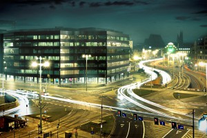 Największy budynek biurowy Skanska z kamieniem węgielnym