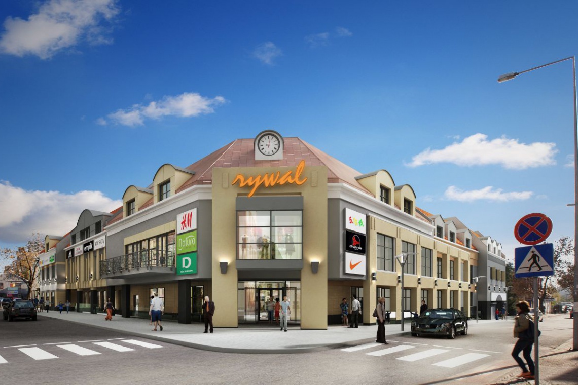fot. Centrum handlowe Rywal Za dwa miesiące zakończy się rozbudowa Galerii Rywal