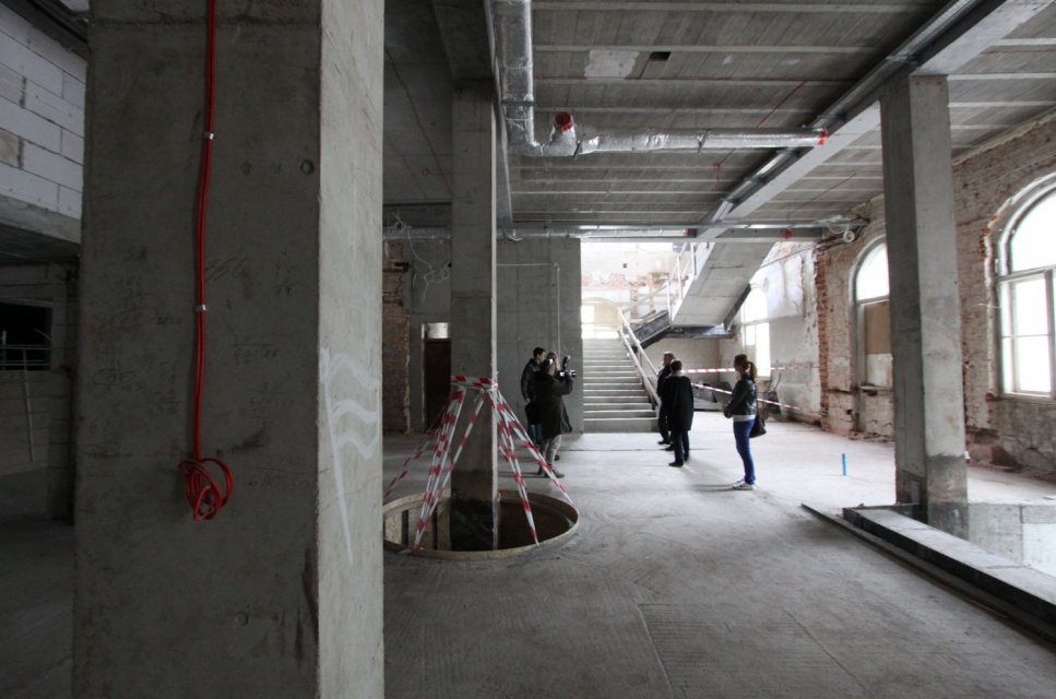 Trwa remont Teatru Lalek „Arlekin", fot. UM Łódź Kluczowa inwestycja w budowie
