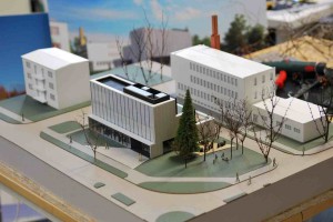 Inspiracją projektu Ultra Architects jest szpalta gazety