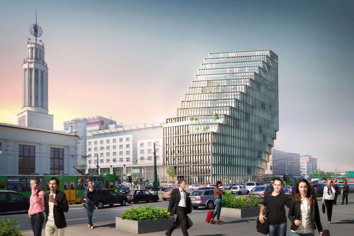 Biurowiec Bałtyk Tower, fot. Garvest Real Estate Bałtyk to nie kolejny biurowiec w Poznaniu