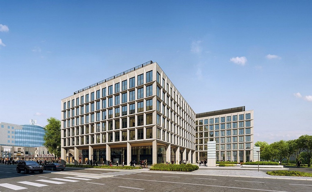 Domaniewska Office Hub, fot. Unibep Projekty PHN-u przyspieszają