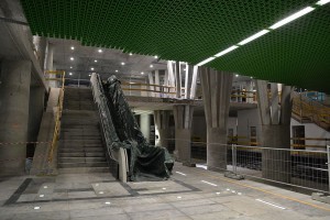 Zielona stacja II linii metra