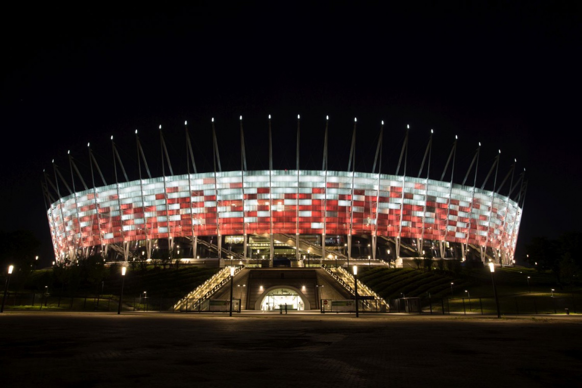 Zaprojektowali oświetlenie Stadionu Narodowego