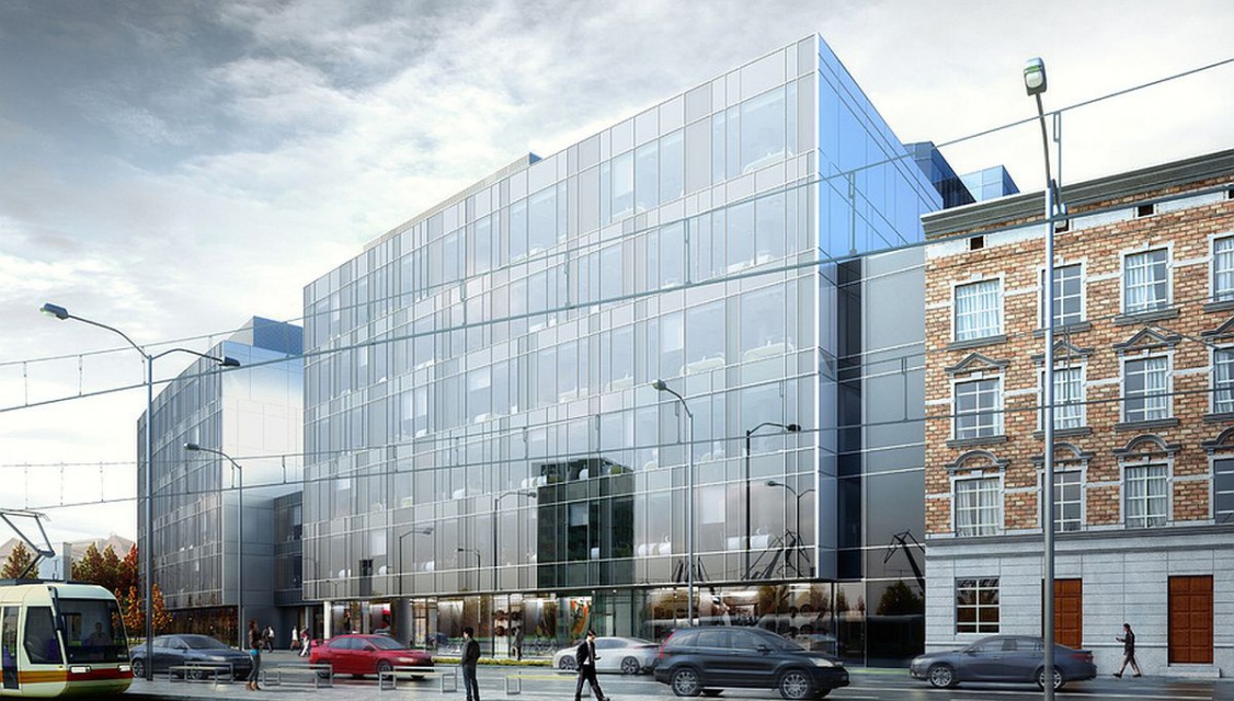 Tryton Business House Plac budowy Tryton Business House przejęty