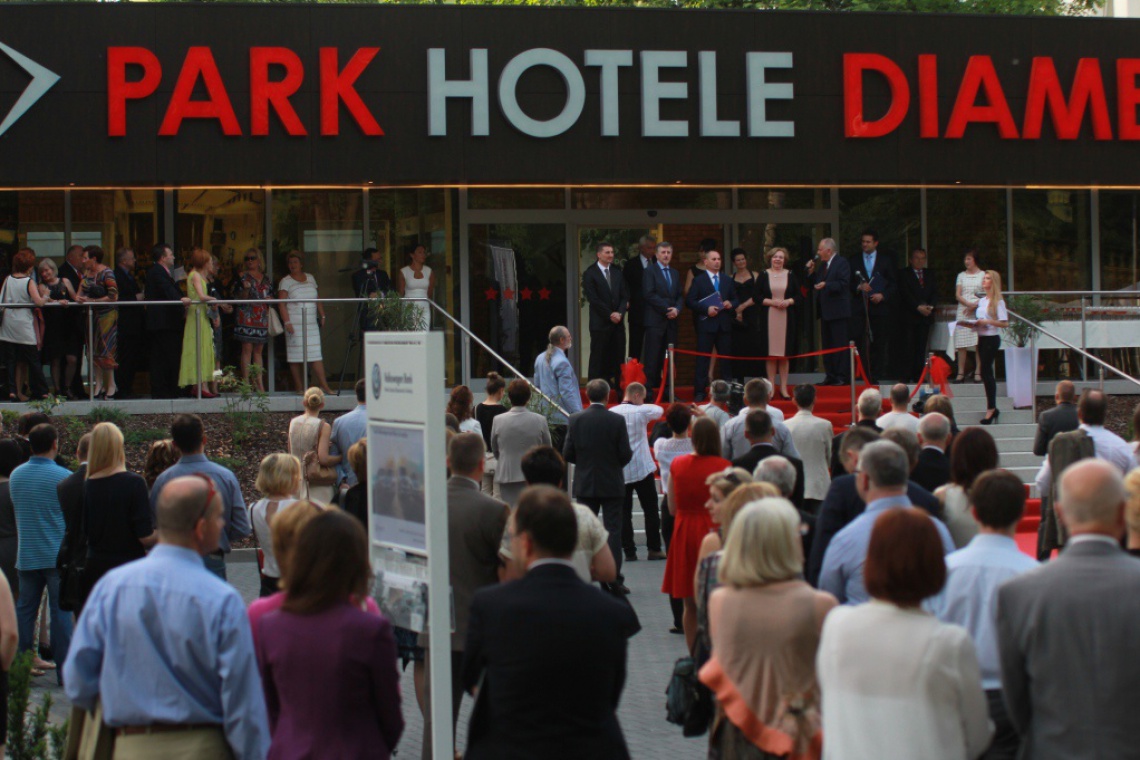 Otwarcie Park Hotelu Diament z wielką pompą