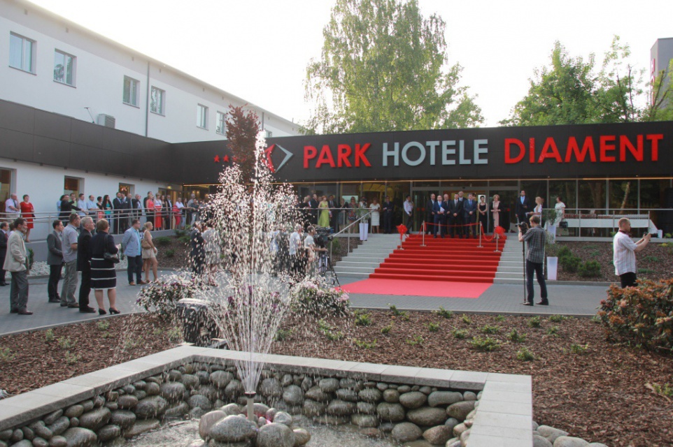 Otwarcie Park Hotelu Diament z wielką pompą