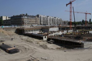Najtrudniejsza część budowy dworca Łódź Fabryczna