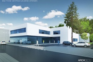 Arch-Deco dało koncepcję Centrum Leczenia Oparzeń w Gdańsku