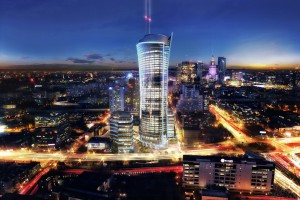 Wieża Warsaw Spire ma już 16 pięter