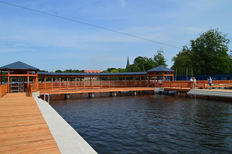 fot. UM w Szczecinku, Tomasz Czuk Szczecinecka plaża w nowej odsłonie