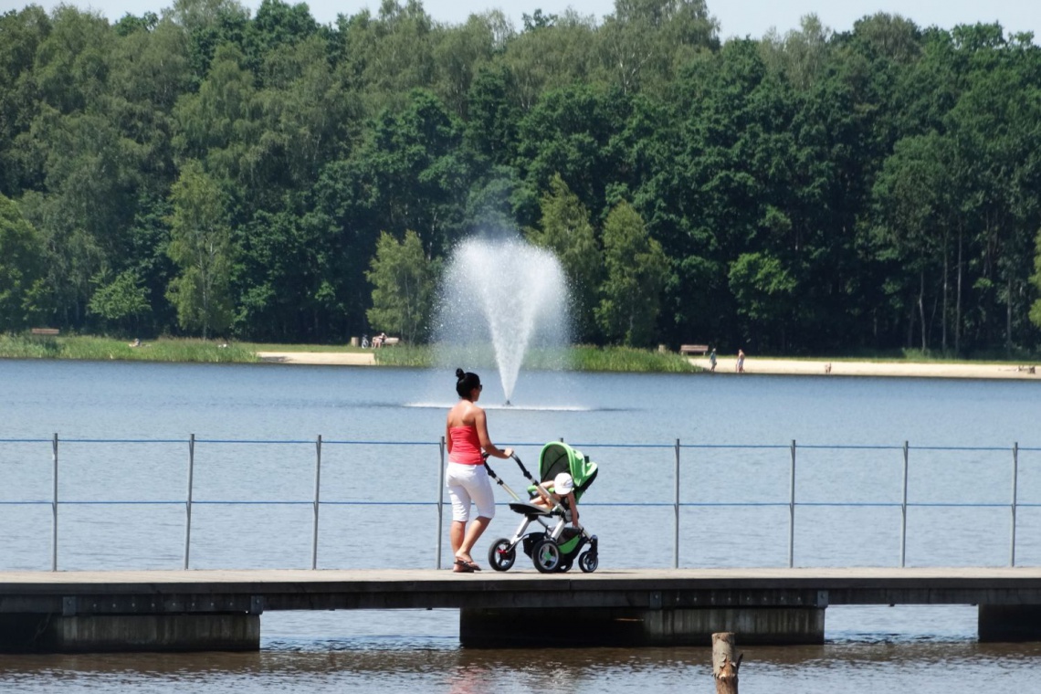 Efektowne fontanny w Paprocanach już działają