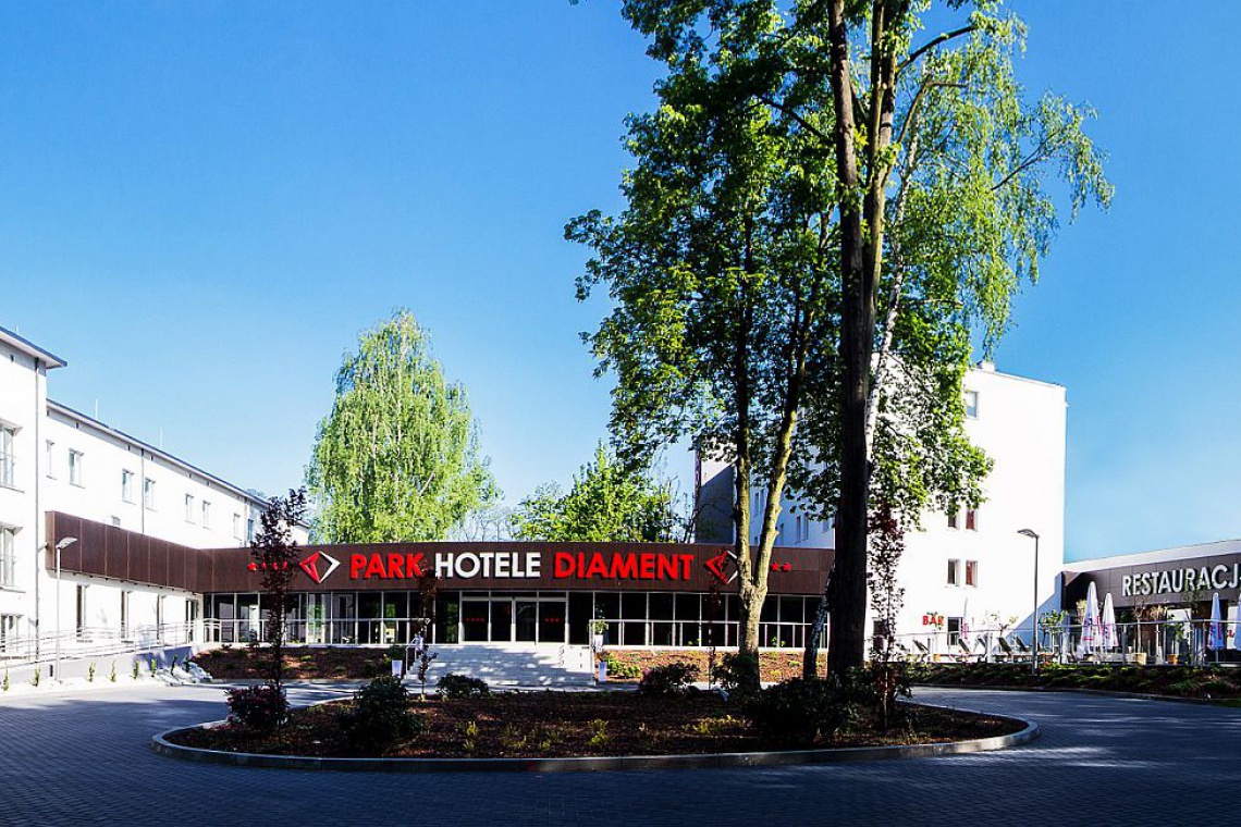 Hotele Diament na trasie śląskiej Industriady