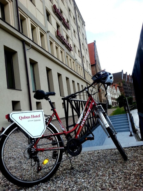 Qubus Hotel Gdańsk przyjazny rowerzystom